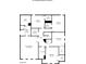 Second floor plan featuring bedrooms, bathrooms, laundry room, and bonus room at 3511 Dominion Green Dr, Charlotte, NC 28269