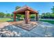 Community picnic shelter with picnic tables perfect for outdoor gatherings at 3511 Dominion Green Dr, Charlotte, NC 28269