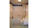 A fully tiled bathroom with a tub and shower combination at 405 Wesley Heights Dr, Albemarle, NC 28001