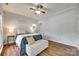 Cozy bedroom with neutral tones, ample natural light, and hardwood floors at 675 Ormand Rd, York, SC 29745