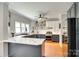 Charming kitchen with a tiled island, ample counter space, and a modern range at 675 Ormand Rd, York, SC 29745