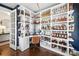 Impressive home office featuring custom built-in shelving and elegant decor at 956 Herrons Ferry Rd, Rock Hill, SC 29730