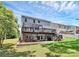 Expansive two-level deck and patio area great for entertaining in this lovely home's backyard at 10304 Ebbets Rd, Charlotte, NC 28273