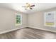 Bright bedroom with new flooring, natural light and a view of the yard at 1234 Goodnight Ln, Kannapolis, NC 28081