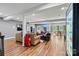 Large finished basement offering a spacious seating area, dinette and bar for relaxation and entertainment at 1399 Verdict Ridge Dr, Denver, NC 28037