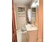 Traditional bathroom featuring neutral walls, tiled floor, and framed butterfly artwork at 1901 Taylor Dr, Gastonia, NC 28052