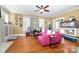 Bright and airy living room with hardwood floors and lots of natural light at 206 Mitchell Ave, Salisbury, NC 28144
