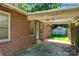 Exterior view of the carport at 226 S Morrow Ave, Albemarle, NC 28001