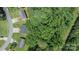 An aerial view of a house with surrounding trees and landscape at 431 Forest Dr, Maiden, NC 28650