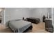 This carpeted bedroom features two beds, neutral walls, and lots of space at 4408 Overbecks Ln, Waxhaw, NC 28173