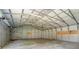 Large metal barn, providing ample space for storage or projects at 495 Brumley Rd, Mooresville, NC 28115