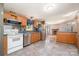 Kitchen featuring stainless steel appliances and an open layout at 495 Brumley Rd, Mooresville, NC 28115