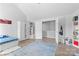 Bedroom with closet, shelving, and lots of natural light at 5822 Parkstone Dr, Matthews, NC 28104