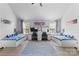 Bedroom with twin beds, desk, and decor at 5822 Parkstone Dr, Matthews, NC 28104