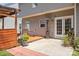 Outdoor patio area, perfect for relaxing and entertaining with seating and plants at 6720 Long Nook Ln, Indian Trail, NC 28079
