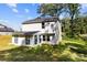 Rear exterior shot of house showing back yard and siding at 109 Landon Ct, Shelby, NC 28152