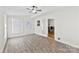 Bedroom with hardwood-style floors, and walkout access to the back patio at 109 Landon Ct, Shelby, NC 28152