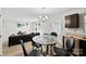 Open kitchen and living room is perfect for modern living and entertaining guests at 109 Landon Ct, Shelby, NC 28152