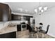 Kitchen with stainless steel appliances and modern finishes at 109 Landon Ct, Shelby, NC 28152
