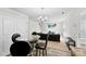 Open kitchen and living room with stainless appliances is perfect for modern living at 109 Landon Ct, Shelby, NC 28152