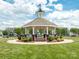 A charming gazebo in a well-manicured community park offers a peaceful retreat at 1109 Saratoga Blvd, Indian Trail, NC 28079
