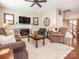 Inviting living room with a fireplace, comfortable seating, and neutral colors at 1109 Saratoga Blvd, Indian Trail, NC 28079