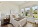 Bright bedroom with natural light and a view to the street at 1120 Idyllic Ln, Waxhaw, NC 28173