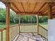 Cozy front porch featuring wooden railings and scenic views at 130 Benton Rd, Kings Mountain, NC 28086