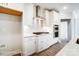 This gourmet kitchen features stainless steel appliances and bright white cabinets at 1425 Ardmore Dr # 247, Sherrills Ford, NC 28673