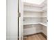 Spacious walk-in pantry provides ample shelving for organized storage at 1425 Ardmore Dr # 247, Sherrills Ford, NC 28673