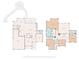 Detailed floor plan showcasing the layout and dimensions of the home at 1808 Mill Chase Ln, Waxhaw, NC 28173