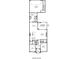 Floor plan showcasing the main level layout with kitchen, dining, Gathering room, and flex space at 19040 Newburg Hill Rd, Davidson, NC 28036
