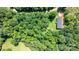 Home situated on private lot surrounded by dense trees at 200 Vista Pointe Dr, Stony Point, NC 28678