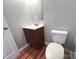 This bathroom offers a sleek vanity and toilet, creating a functional and stylish space at 2609 Lamp Post Ln, Kannapolis, NC 28081