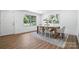 Bright dining area with stylish wood table and chairs, decorative rug, and ample natural light at 2705 Lowell Bethesda Rd, Gastonia, NC 28056