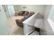 Basement with carpeted floors, and a staircase leading to the floor above at 3109 Buckleigh Dr, Charlotte, NC 28215