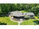 Aerial view of home showcasing the roof, hardscape and landscaping at 4485 River Oaks Rd, Lake Wylie, SC 29710