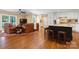 Open-concept living room with a spacious island at 4485 River Oaks Rd, Lake Wylie, SC 29710