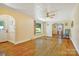Cozy living room featuring hardwood floors, and a classic rocking chair at 4555 Us 601 Hwy, Salisbury, NC 28147