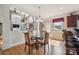 Bright and airy kitchen with open layout to dining area, perfect for entertaining at 12004 New Bond Dr, Huntersville, NC 28078