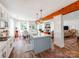 Open concept kitchen overlooking living room and breakfast nook with stainless appliances at 1605 Ambergate Dr, Waxhaw, NC 28173