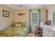 A cozy bedroom features neutral tones, a fish decoration, and natural light at 2256 Drawbridge Ct, Rock Hill, SC 29732