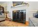 Ornate fireplace with an elegant mantel and marble hearth, adding charm to the living space at 307 Dogwood Dr, Mount Holly, NC 28120