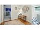 Inviting hallway with hardwood floors and decor at 307 Dogwood Dr, Mount Holly, NC 28120