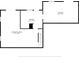 Basement floor plan featuring a recreation room, laundry area, and storage space at 310 25Th Nw Ave, Hickory, NC 28601