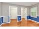 Bedroom with hardwood floors and two closet spaces at 3311 Camden Rd, Marshville, NC 28103