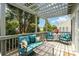 Inviting outdoor deck with comfortable seating beneath a charming pergola at 4079 Murray St, Fort Mill, SC 29707