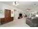 Spacious living room with comfortable seating and view of the backyard at 4079 Murray St, Fort Mill, SC 29707