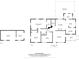 Detailed floor plan showing layout of all rooms, including measurements and total area at 435 Stirewalt Rd, China Grove, NC 28023