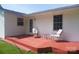 Outdoor deck with chairs providing a relaxing space at 4429 Dawnwood Dr, Gastonia, NC 28056